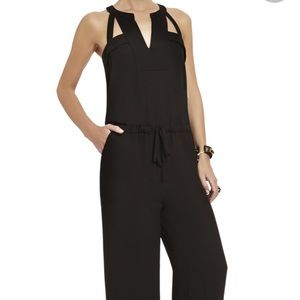 BCBG MAXAZRIA Black Jumpsuit